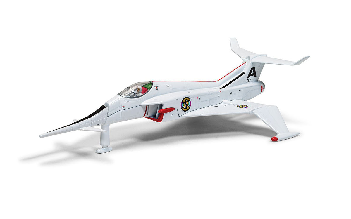 Angel Interceptor Aircraft 'World Army Air Force' White 'Captain Scarlet and the Mysterons' (1967-1968) TV Series Diecast Model by Corgi