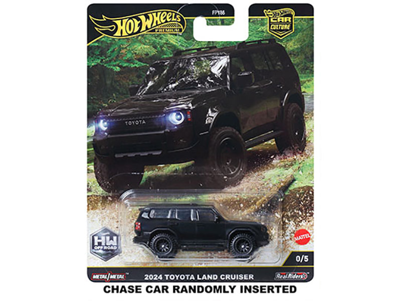 'HW Off Road' 5 piece Set 'Car Culture' 2024 Series H Diecast Model Cars by Hot Wheels