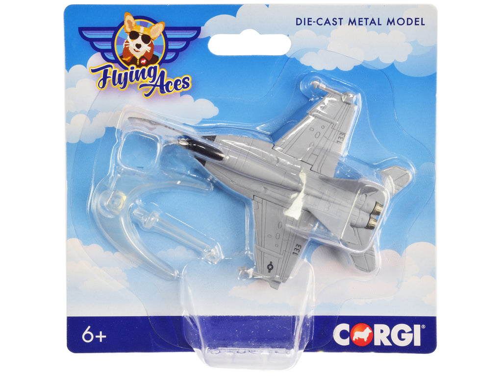 Boeing F/A-18 Super Hornet Fighter Aircraft 'USAF' 'Flying Aces' Series Diecast Model by Corgi