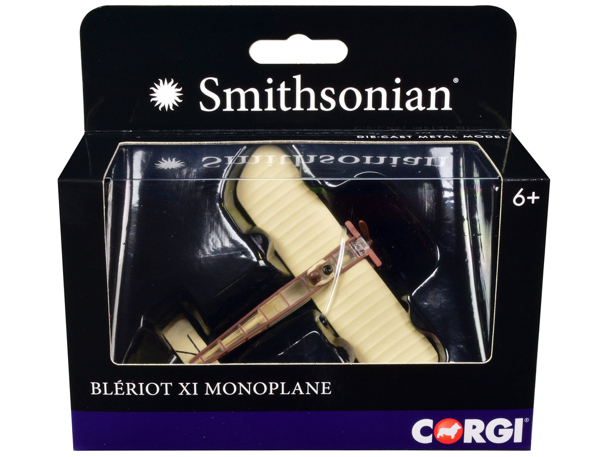 Bleriot XI Monoplane with Pilot Figure 'Smithsonian' Series Diecast Model by Corgi