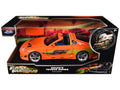 Brian's Toyota Supra Orange with Graphics 'Fast & Furious 25th Anniversary' Series 1/24 Diecast Model Car by Jada