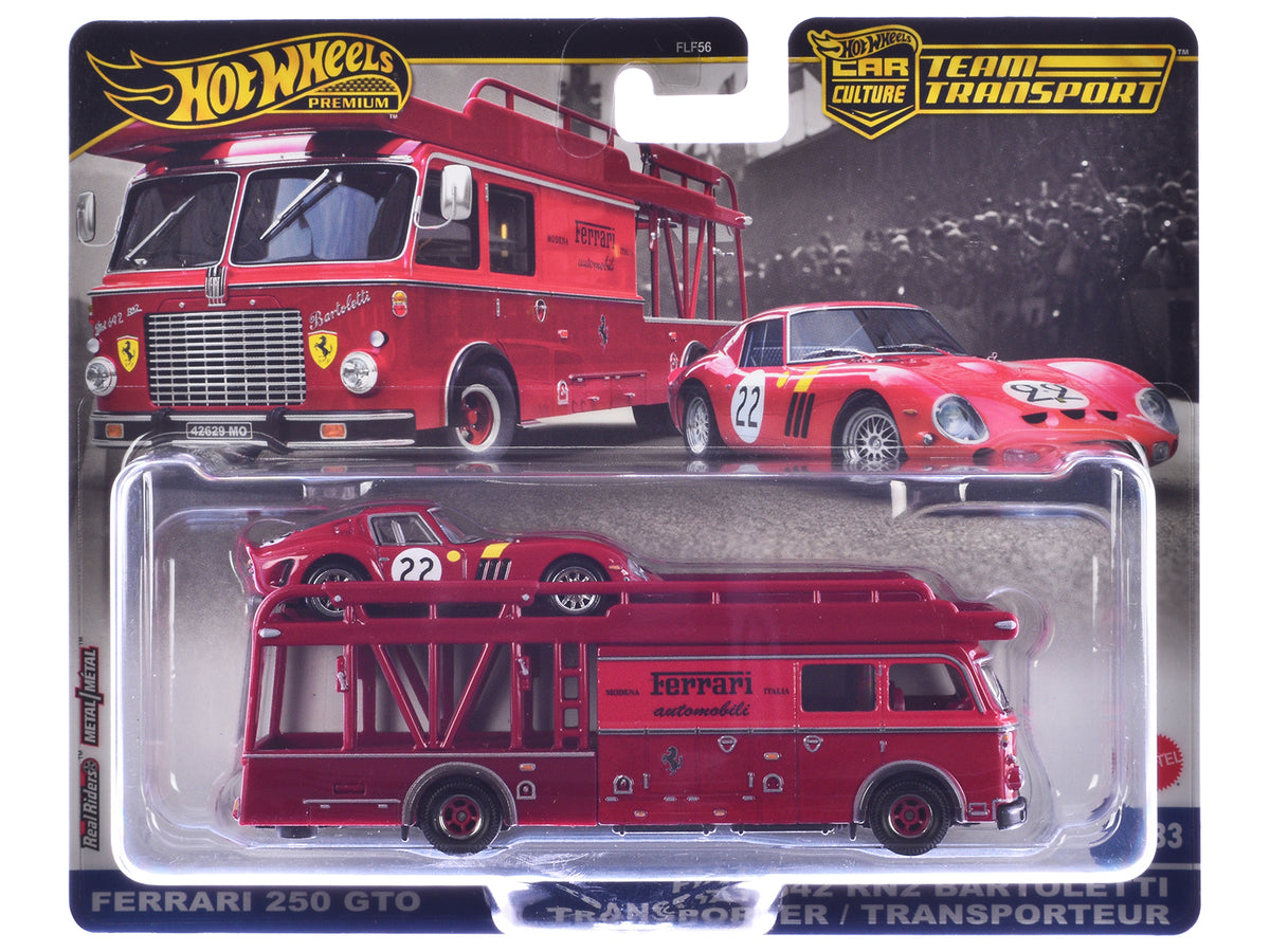'Team Transport' 3 piece Set H 2025 'Car Culture' Series Diecast Model Cars by Hot Wheels