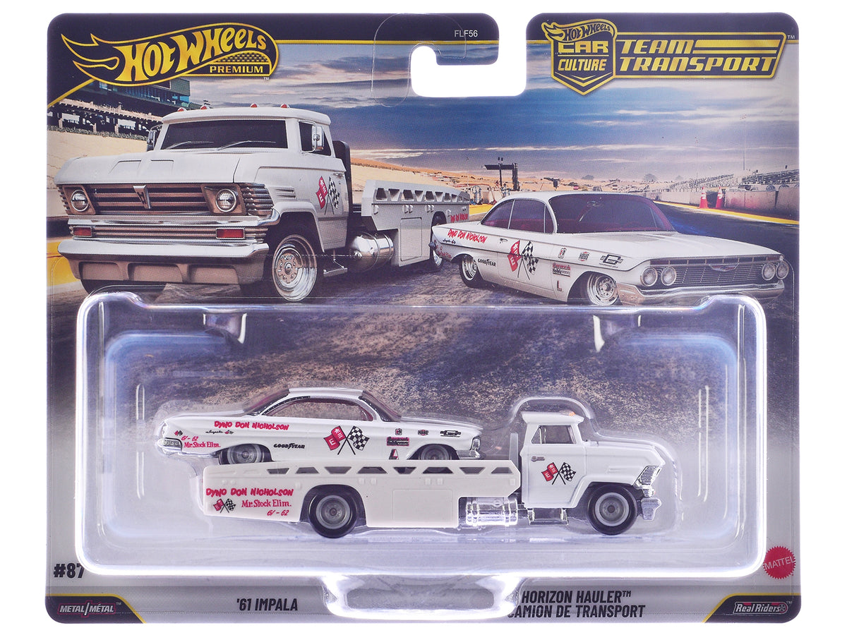 'Team Transport' 3 piece Set J 2025 'Car Culture' Series Diecast Model Cars by Hot Wheels
