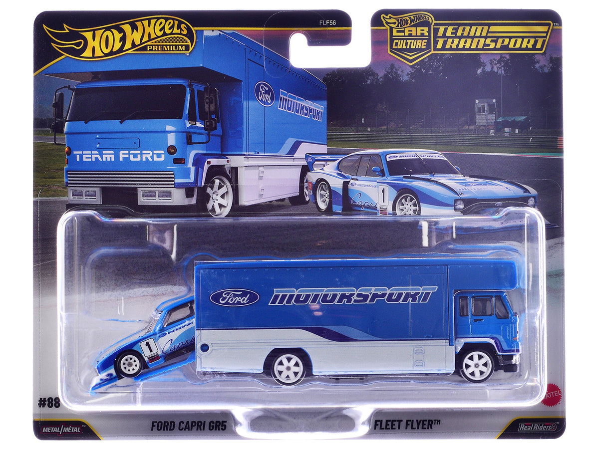 'Team Transport' 3 piece Set J 2025 'Car Culture' Series Diecast Model Cars by Hot Wheels