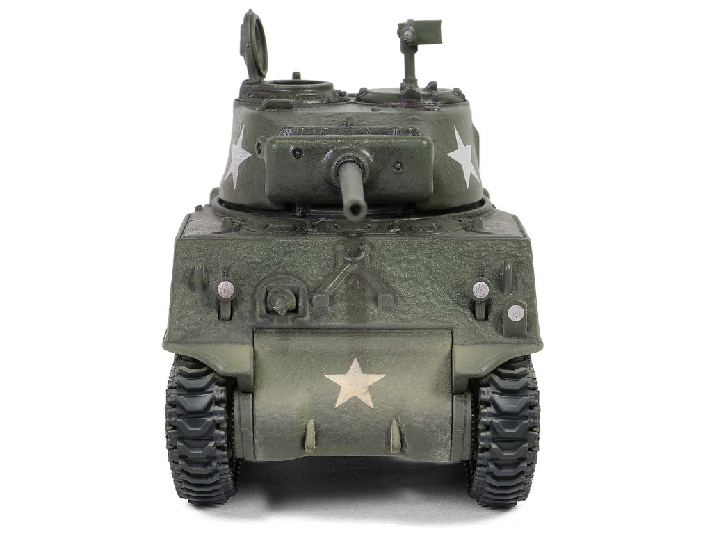 U.S. Sherman M4A3(76) Medium Tank 'THUNDERBOLT IV 37th Tank Battalion 4th Armored Division Bastogne' (1944) United States Army 'Mini AFV' Series 1/64 Diecast Model by Forces of Valor