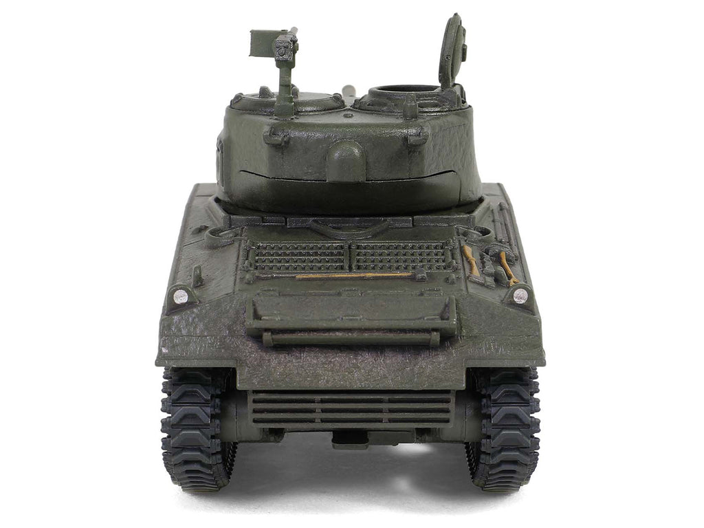 U.S. Sherman M4A3(76) Medium Tank 'THUNDERBOLT IV 37th Tank Battalion 4th Armored Division Bastogne' (1944) United States Army 'Mini AFV' Series 1/64 Diecast Model by Forces of Valor