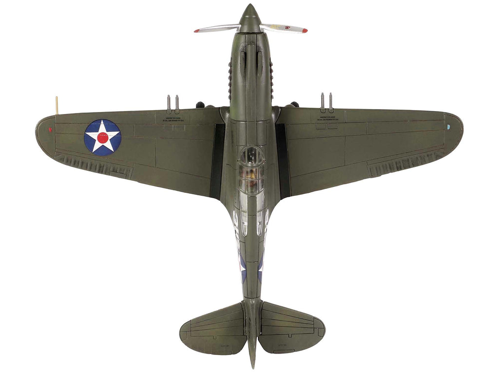 Curtiss P-40B HAWK 81A-2 (P-8127) Aircraft Fighter '47th Pursuit Squadron (15th Pursuit Group) Serial : 316/15P Hawaiian Islands Pearl Habor' (7 December 1941) 'WW2 Aircrafts Series' 1/72 Diecast Model by Forces of Valor