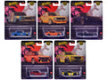 'Japan Historics 4' 5 piece Set 'Car Culture' 2024 Series B Diecast Model Cars by Hot Wheels