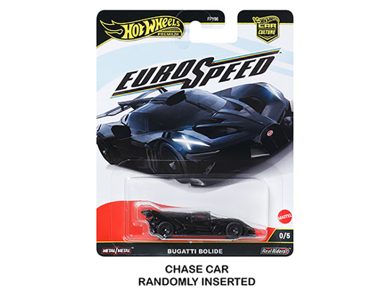 'Euro Speed' 5 piece Set 'Car Culture' 2025 Series L Diecast Model Cars by Hot Wheels