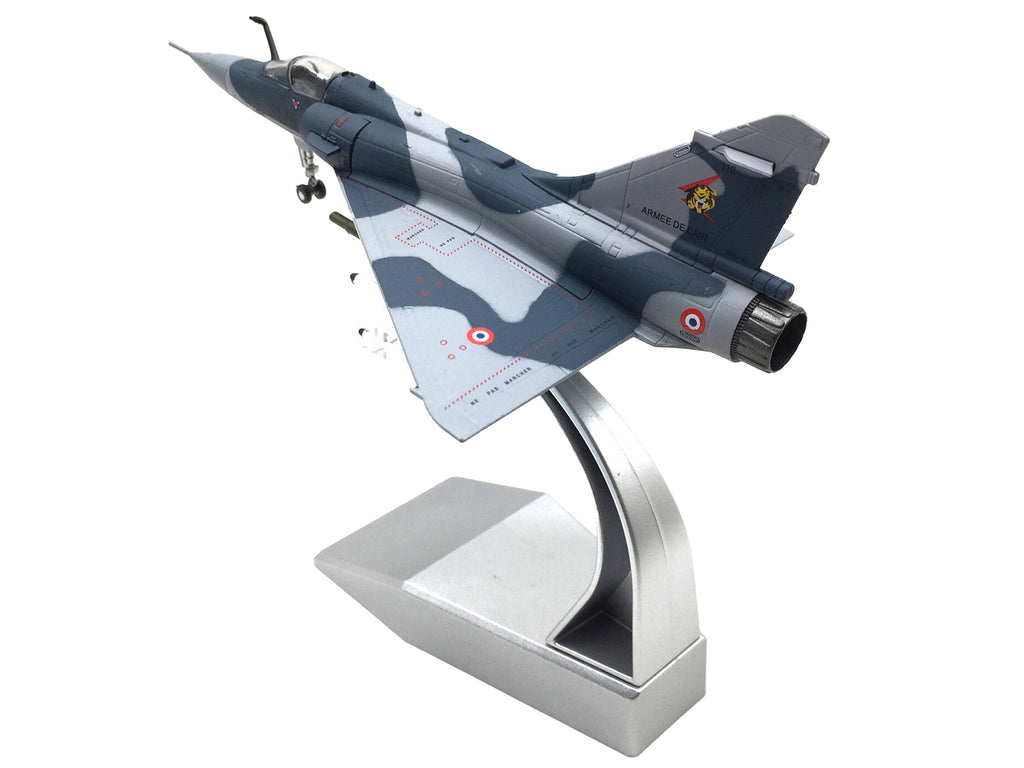 Dassault Mirage 2000C Fighter Aircraft 'EC 1/12 Cambresis SPA 162 Tigre NATO Tiger Meet Belgium' (2009) Armee de l'Air (French Air Force)  1/100 Diecast Model Airplane