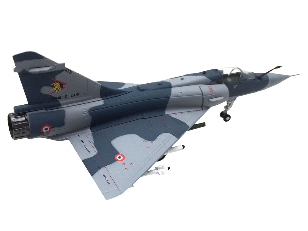 Dassault Mirage 2000C Fighter Aircraft 'EC 1/12 Cambresis SPA 162 Tigre NATO Tiger Meet Belgium' (2009) Armee de l'Air (French Air Force)  1/100 Diecast Model Airplane