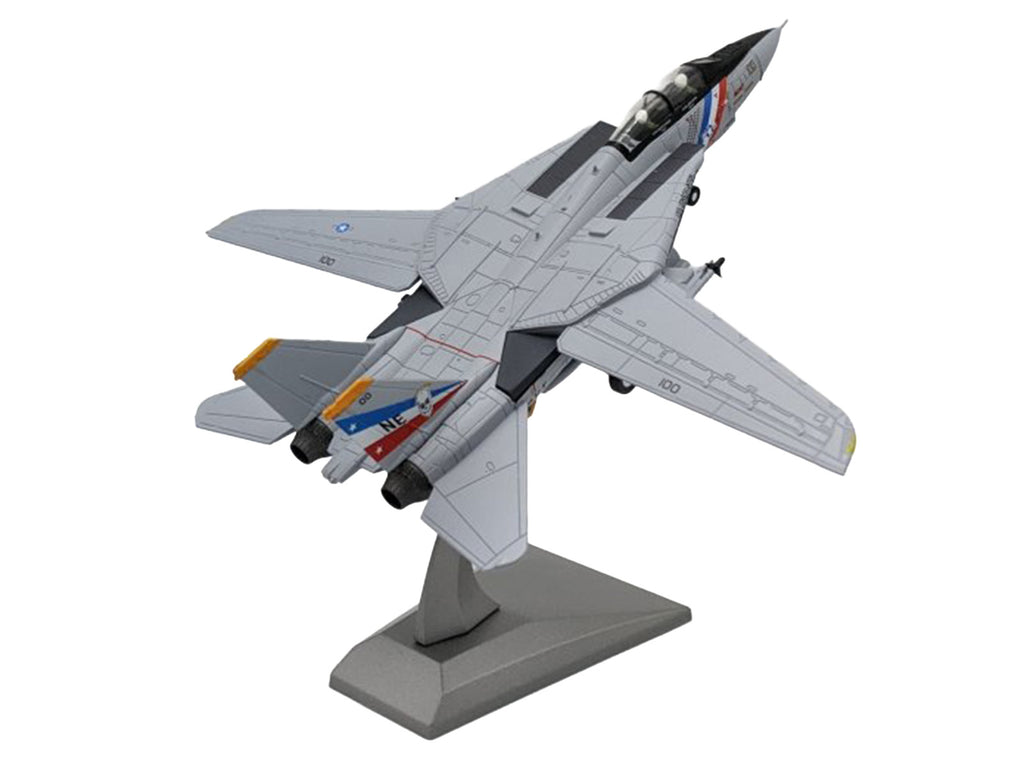 Grumman F-14D Tomcat Aircraft 'VF-2 Bounty Hunters USS Constellation' (1990s) United States Navy 1/100 Diecast Model Airplane