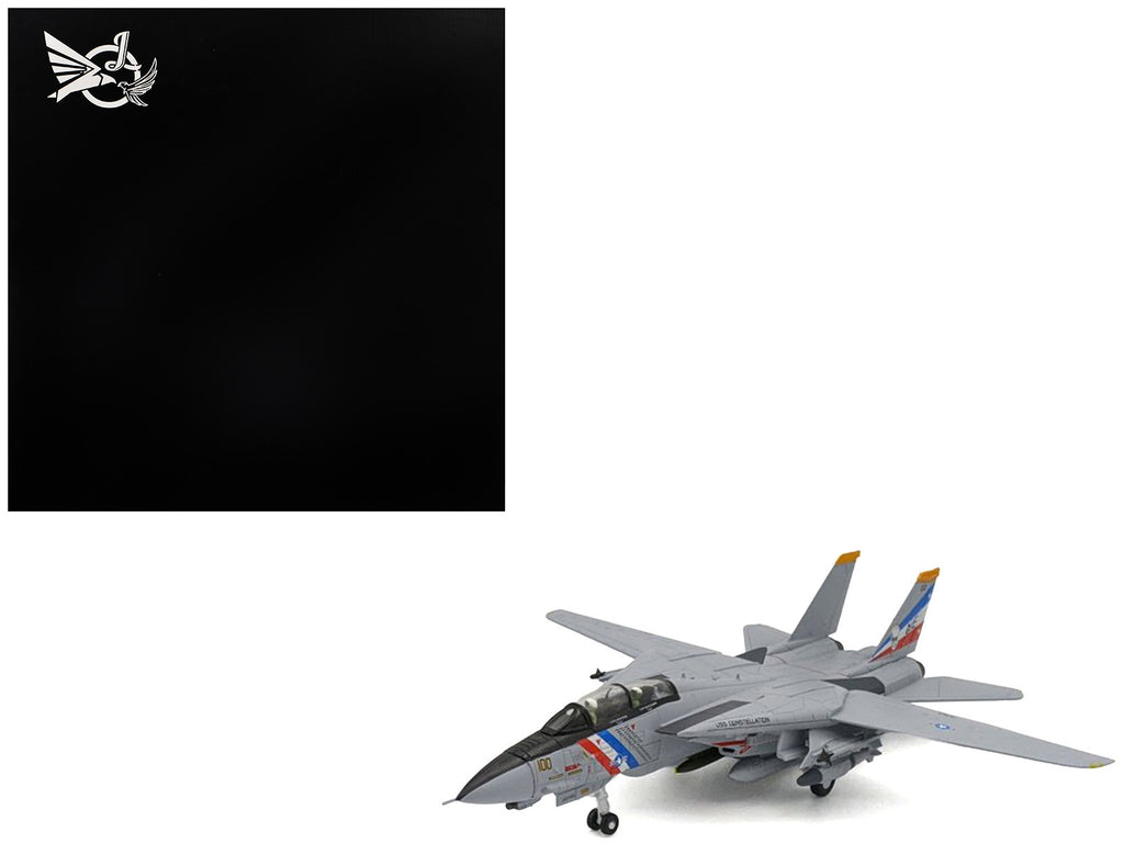 Grumman F-14D Tomcat Aircraft 'VF-2 Bounty Hunters USS Constellation' (1990s) United States Navy 1/100 Diecast Model Airplane