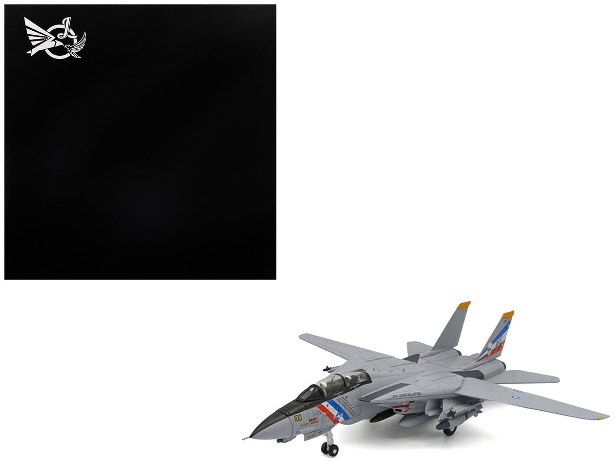 Grumman F-14D Tomcat Aircraft 'VF-2 Bounty Hunters USS Constellation' (1990s) United States Navy 1/100 Diecast Model Airplane