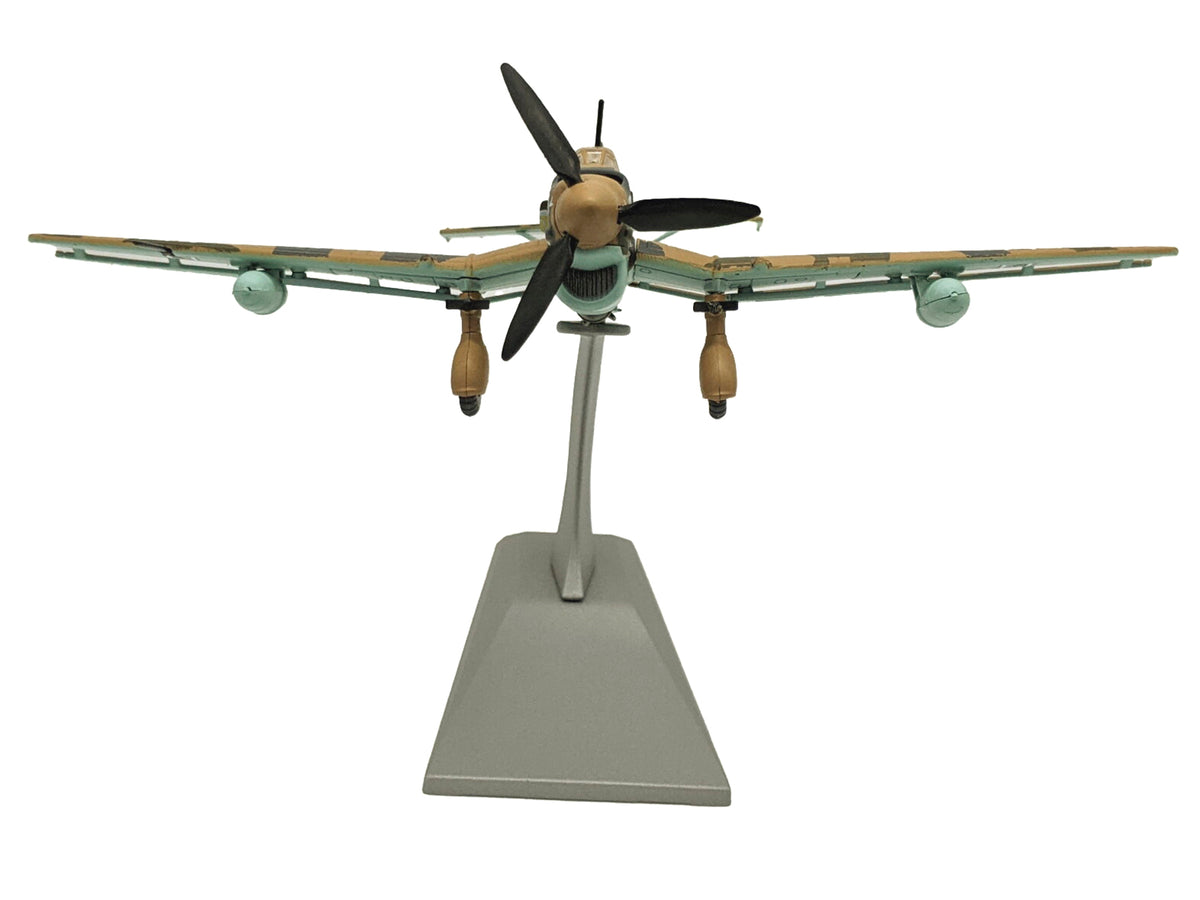 Junkers Ju 87R Trop Stuka Bomber Aircraft 'Immelmann 6./StG 2 Libya' (1941) German Luftwaffe 1/72 Diecast Model Airplane