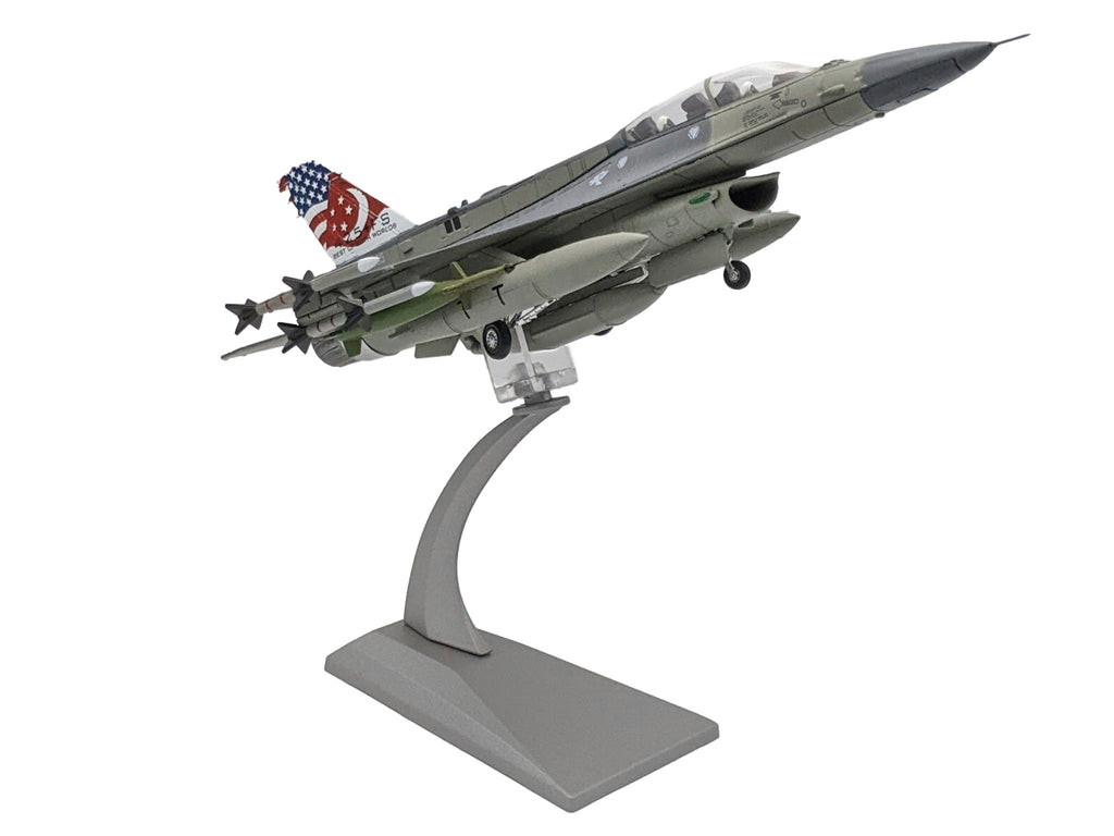 General Dynamics F-16D Fighting Falcon Fighter Aircraft '425th Fighter Squadron Best of Both Worlds Peace Carvin II 25th Anniversary Livery 56th Fighter Wing Luke AFB' (2018) United States Air Force 1/72 Diecast Model Airplane