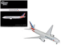 Boeing 777-200ER Commercial Aircraft 'American Airlines' (N788AN) Silver with Striped Tail 'Gemini 200' 1/200 Diecast Model Airplane by GeminiJets