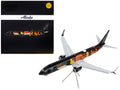 Boeing 737-900ER Commercial Aircraft with Flaps Down 'Alaska Airlines - Our Commitment' Black with Graphics 'Gemini 200' Series 1/200 Diecast Model Airplane by GeminiJets