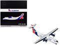 ATR 42-500 Commercial Aircraft 'Cubana' (CU-T1240) White with Blue and Red Tail 'Gemini 200' Series 1/200 Diecast Model Airplane by GeminiJets