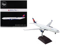 Airbus A330-300 Commercial Aircraft 'Delta Air Lines' (N829NW) White with Blue and Red Tail 'Gemini 200' Series 1/200 Diecast Model Airplane by GeminiJets