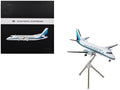 Saab 340A Commercial Aircraft 'Eastern Express/Bar Harbor' (N407BH) White with Blue Stripes 'Gemini 200' Series 1/200 Diecast Model Airplane by GeminiJets