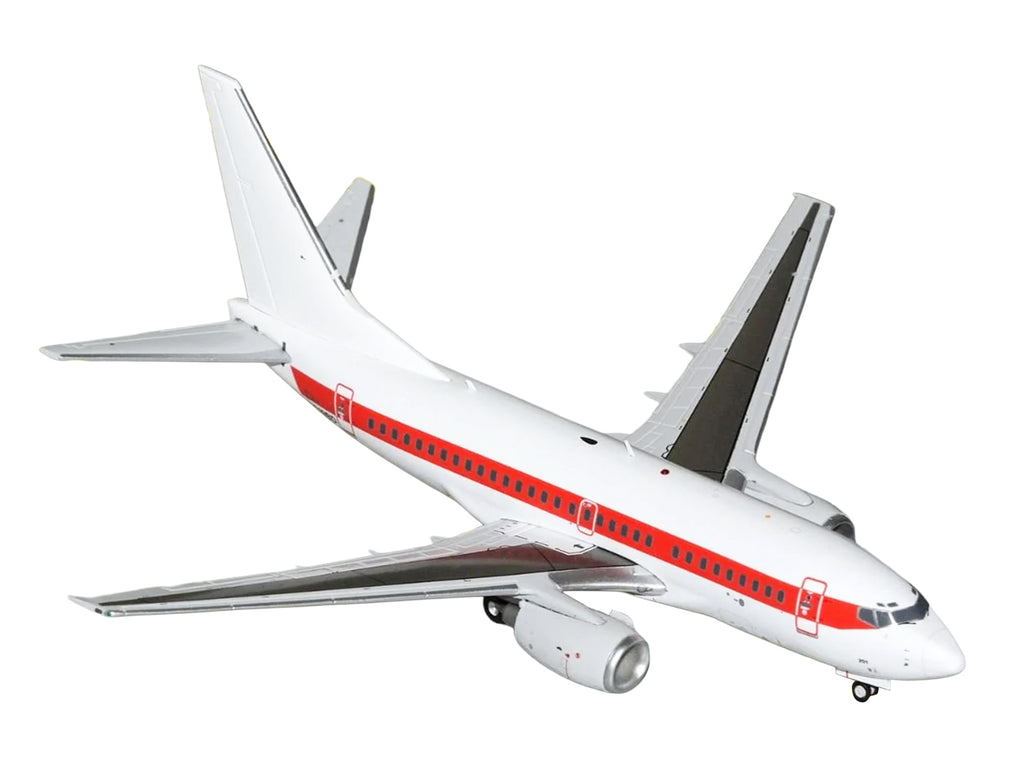 Boeing 737-600 Commercial Aircraft 'EG&G - Janet Airlines' (N319BD) White with Red Stripes 'Gemini 200' Series 1/200 Diecast Model Airplane by GeminiJets