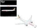 Boeing 777-9 Commercial Aircraft 'Ethiopian Airlines' (ET-BBX) White with Tail Stripes 'Gemini 200' Series 1/200 Diecast Model Airplane by GeminiJets