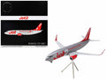 Boeing 737-300 Commercial Aircraft 'Jet2' (G-GDFG) Gray Metallic with Red Tail 'Gemini 200' Series 1/200 Diecast Model Airplane by GeminiJets