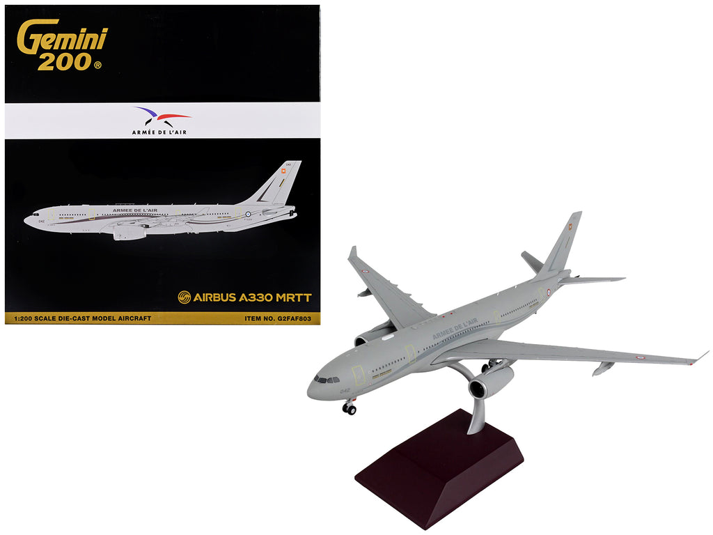 Airbus A330 MRTT Tanker Aircraft 'Armee de l'Air' France Air Force 'Gemini 200' Series 1/200 Diecast Model Airplane by GeminiJets