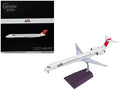 McDonnell Douglas MD-90 Commercial Aircraft 'Japan Airlines' (JA002D) White with Red Tail 'Gemini 200' Series 1/200 Diecast Model by GeminiJets