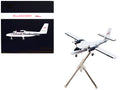 De Havilland DHC-6-300 Commercial Aircraft 'Allegheny Airlines' White with Blue Stripes 'Gemini 200' Series 1/200 Diecast Model Airplane by GeminiJets