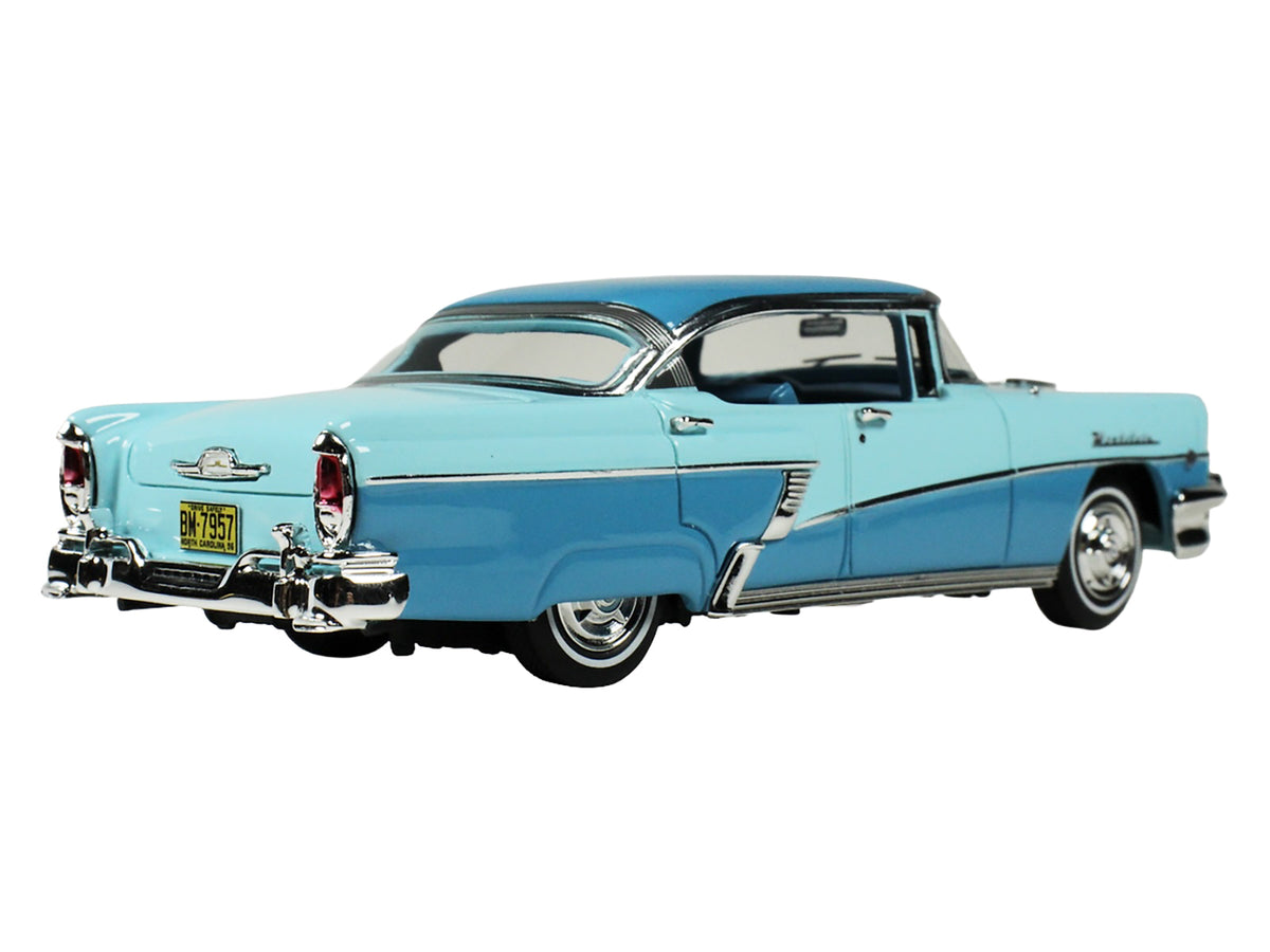 1956 Mercury Montclair Phaeton Lauderdale Blue and Niagara Blue with Blue Interior Limited Edition to 200 pieces Worldwide 1/43 Model Car by Goldvarg Collection