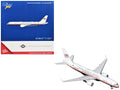 Boeing C-32A Transport Aircraft 'Air Force Two - United States of America' (99-0003) White and Blue with Red Stripes 1/400 Diecast Model Airplane by GeminiJets
