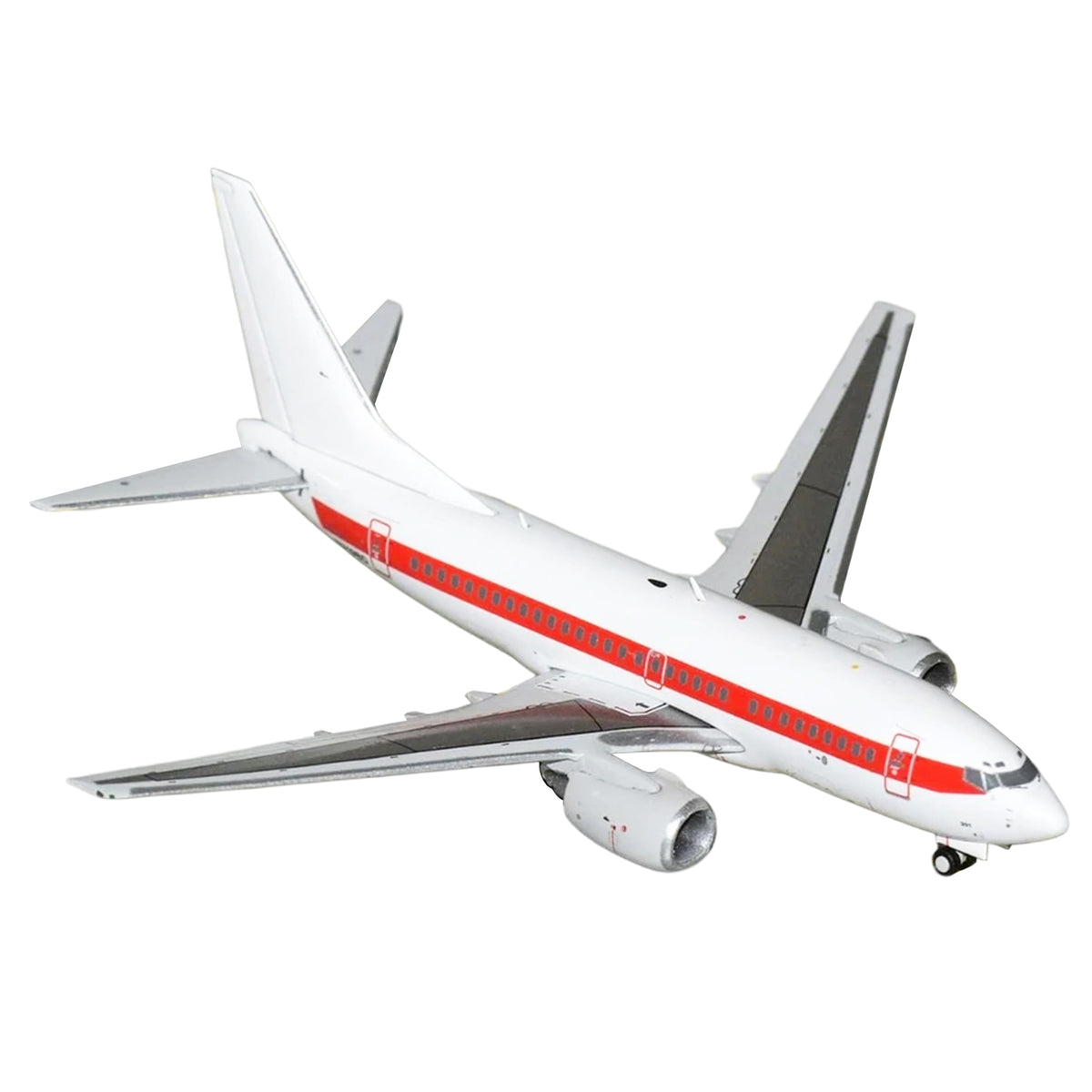 Boeing 737-600 Transport Aircraft 'EG&G - Janet Airlines' (N319BD) White with Red Stripes 1/400 Diecast Model Airplane by GeminiJets