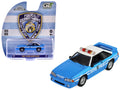 1987 Ford Mustang 'New York City Police Department (NYPD)' Blue with White Top 'Hobby Exclusive' Series 1/64 Diecast Model Car by Greenlight