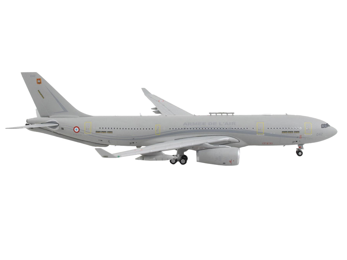 Airbus A330 MRTT Tanker Aircraft 'Armee de l'Air - French Air Force' Gray 'Gemini Macs' Series 1/400 Diecast Model Airplane by GeminiJets