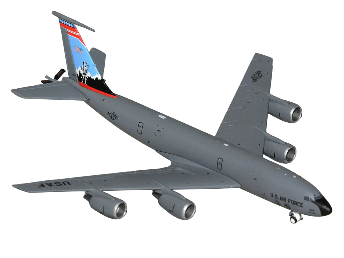 Boeing KC-135R Stratotanker Aircraft 'Utah Air National Guard' United States Air Force (61-0275) Gray 'Gemini Macs' Series 1/400 Diecast Model Airplane by GeminiJets