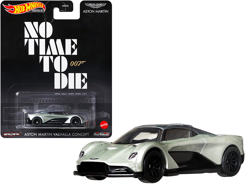 Aston Martin Valhalla Concept Light Green Metallic with Dark Green Top (James Bond 007) 'No Time to Die' (2021) Movie Diecast Model Car by Hot Wheels