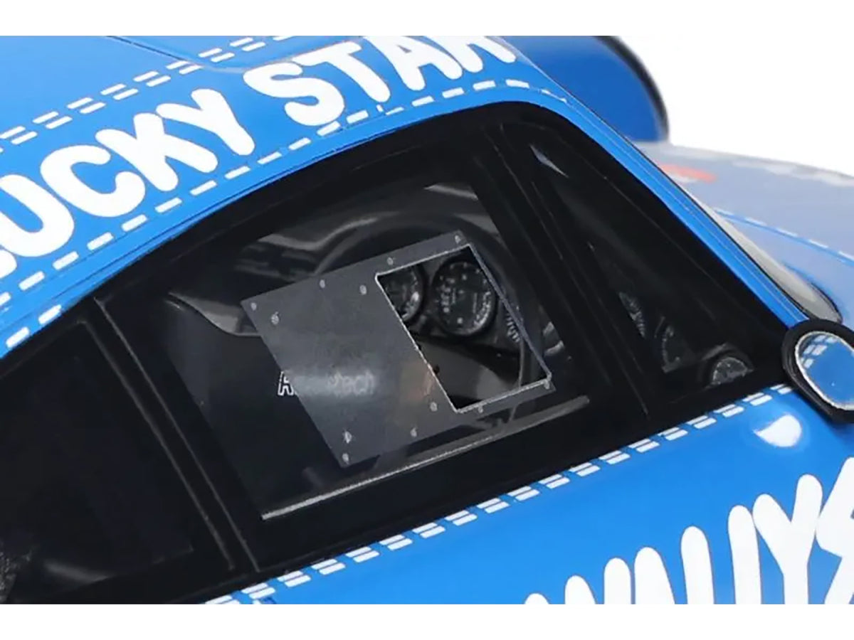 RWB Bodykit 'OSHO Arrow' Blue 1/18 Model Car by GT Spirit