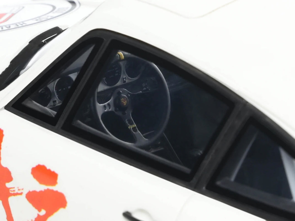 2024 RWB Akira White with Graphics 'Akira' (1988) Movie 1/18 Model Car by GT Spirit