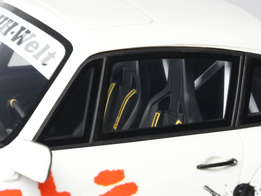 2024 RWB Akira White with Graphics 'Akira' (1988) Movie 1/18 Model Car by GT Spirit