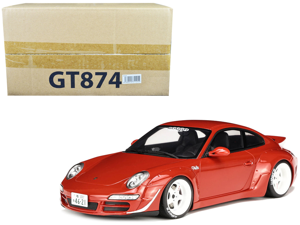2021 Porsche 911 RWB 'AKA Phila' Red 1/18 Model Car by GT Spirit