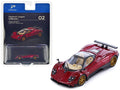 Pagani Zonda F Rosso Dubai Red Metallic 'Hypercar League Collection' 1/64 Diecast Model Car by PosterCars