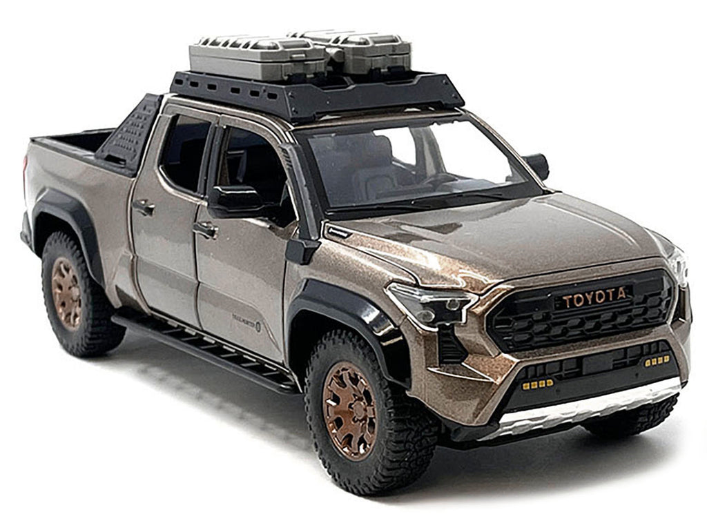 2024 Toyota Tacoma Trailhunter Edition Pickup Truck Bronze Metallic 1/24 Diecast Model Car