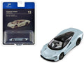 McLaren Speedtail Silver Metallic with Black Top 'Hypercar League Collection' 1/64 Diecast Model Car by PosterCars