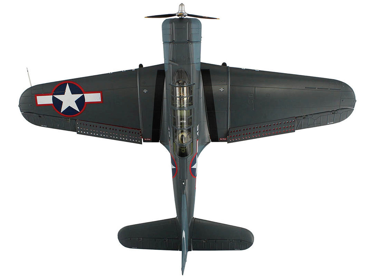 Douglas SBD-5 Dauntless Bomber Aircraft 'VB-16 USS Lexington' (1943) United States Navy 'Premium Collection' 1/32 Diecast Model by Hobby Master