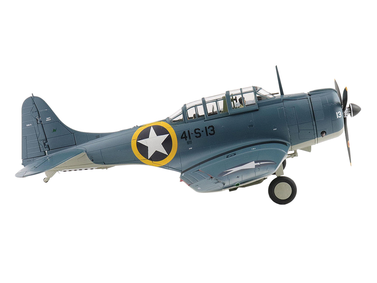Douglas SBD-3 Dauntless Aircraft '06624 41-S-13 Operation Torch VS-41 USS Ranger' (1942) United States Navy 'Premium Collection' 1/32 Diecast Model by Hobby Master