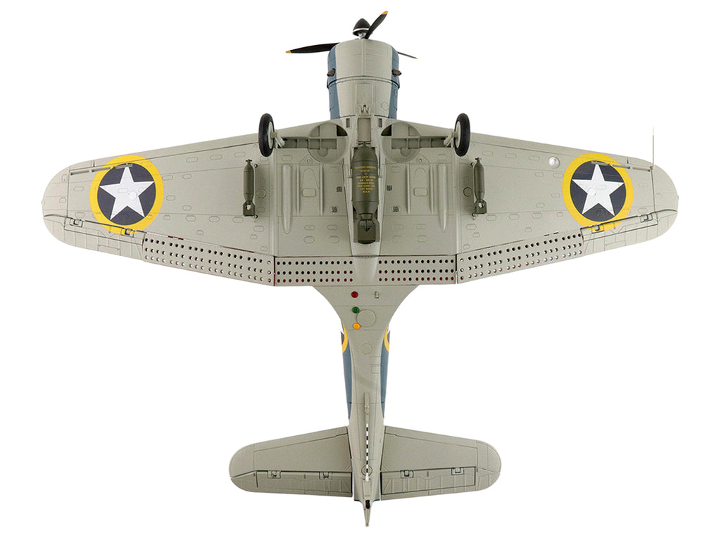 Douglas SBD-3 Dauntless Aircraft '06624 41-S-13 Operation Torch VS-41 USS Ranger' (1942) United States Navy 'Premium Collection' 1/32 Diecast Model by Hobby Master