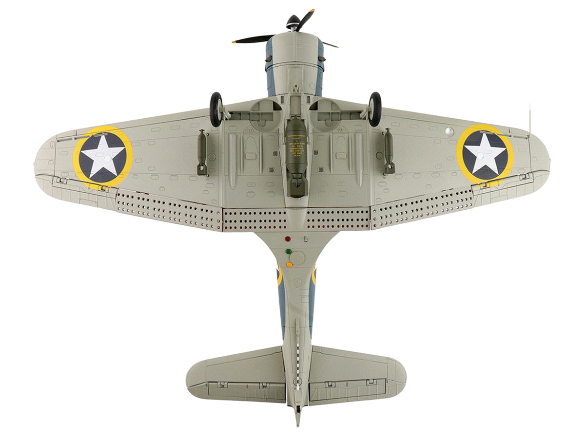 Douglas SBD-3 Dauntless Aircraft '06624 41-S-13 Operation Torch VS-41 USS Ranger' (1942) United States Navy 'Premium Collection' 1/32 Diecast Model by Hobby Master
