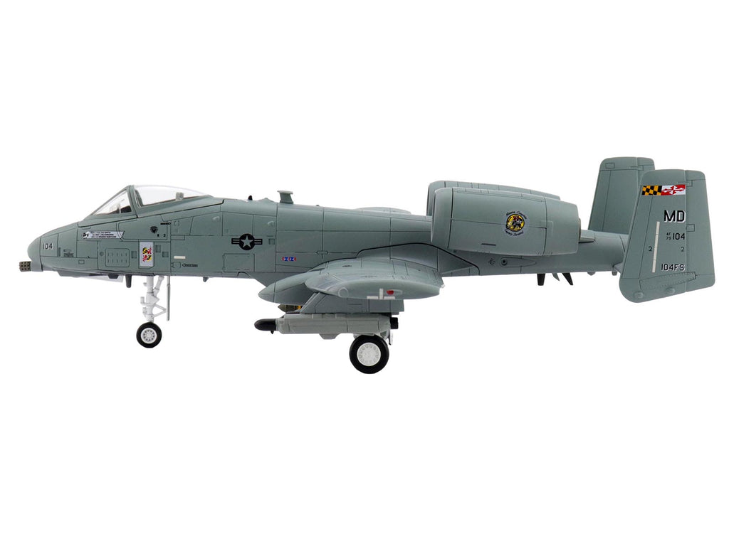 Fairchild Republic A-10C Thunderbolt II Attack Aircraft '80-0283 Maryland Farewell 104 FS Maryland ANG' (2025) United States Air Force 'Air Power Series' 1/72 Diecast Model by Hobby Master